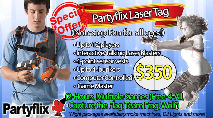 Laser Tag Rental in Tallahassee